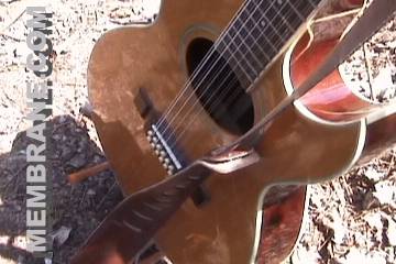 Guitar In The Field