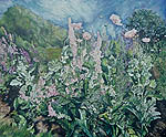 Wolves in Garden