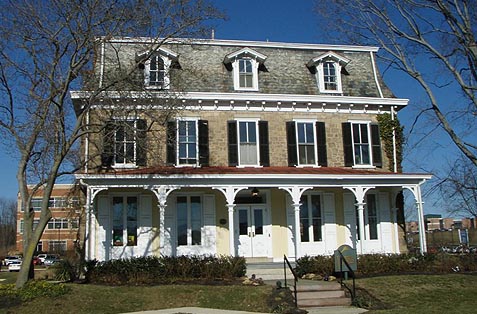 Main Street Abstract Is Located in this Historic Building in Warrington, Pennsylvania